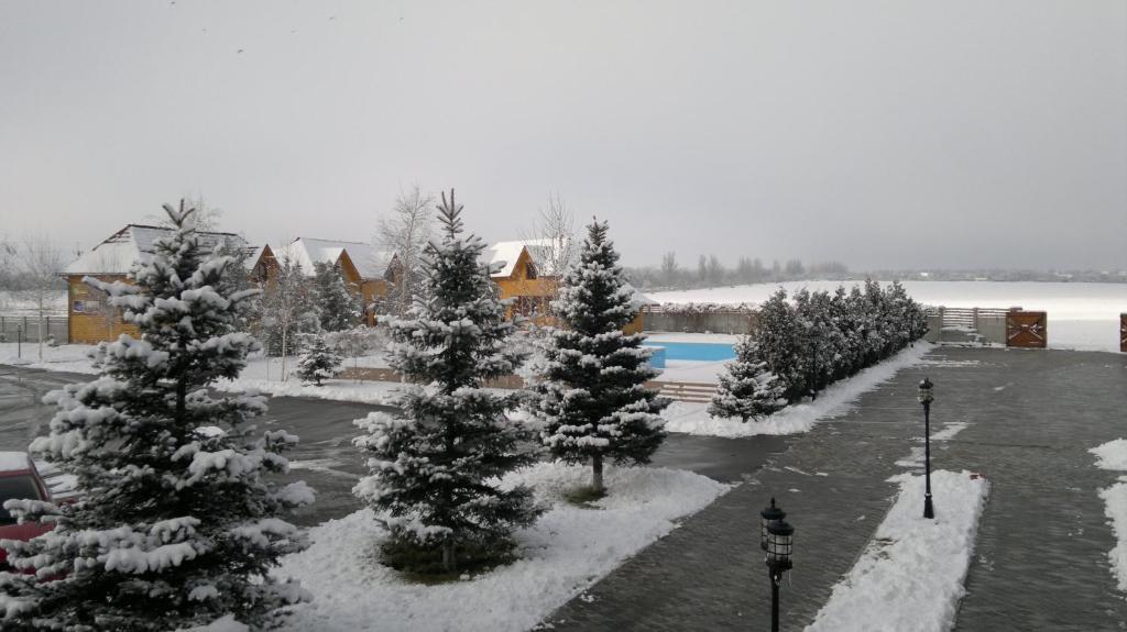 Panska Hata Hotel Nyzhnya Khortytsya Exterior foto