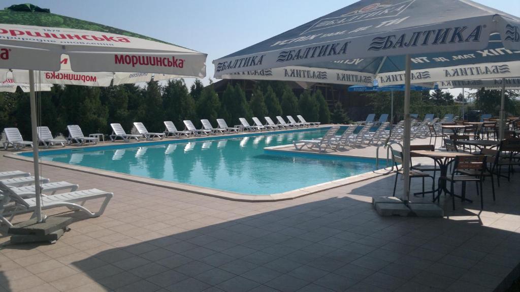 Panska Hata Hotel Nyzhnya Khortytsya Exterior foto